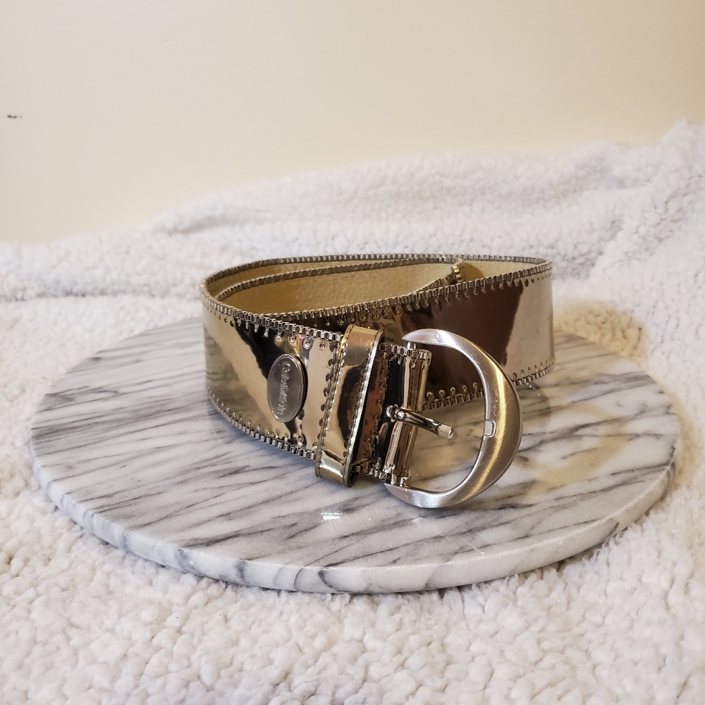 Gold Calvin Klein Belt